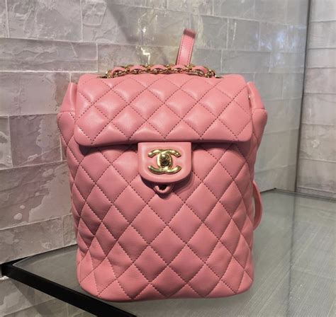 chanel gabrielle backpack pink 2018|Chanel gabrielle backpack discontinued.